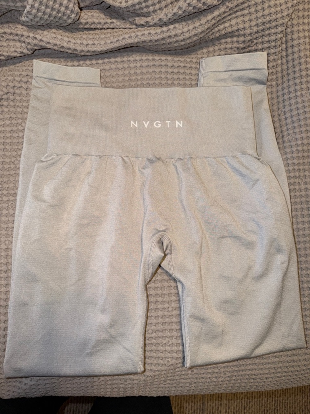 NVGTN High-Waist Light Gray Leggings